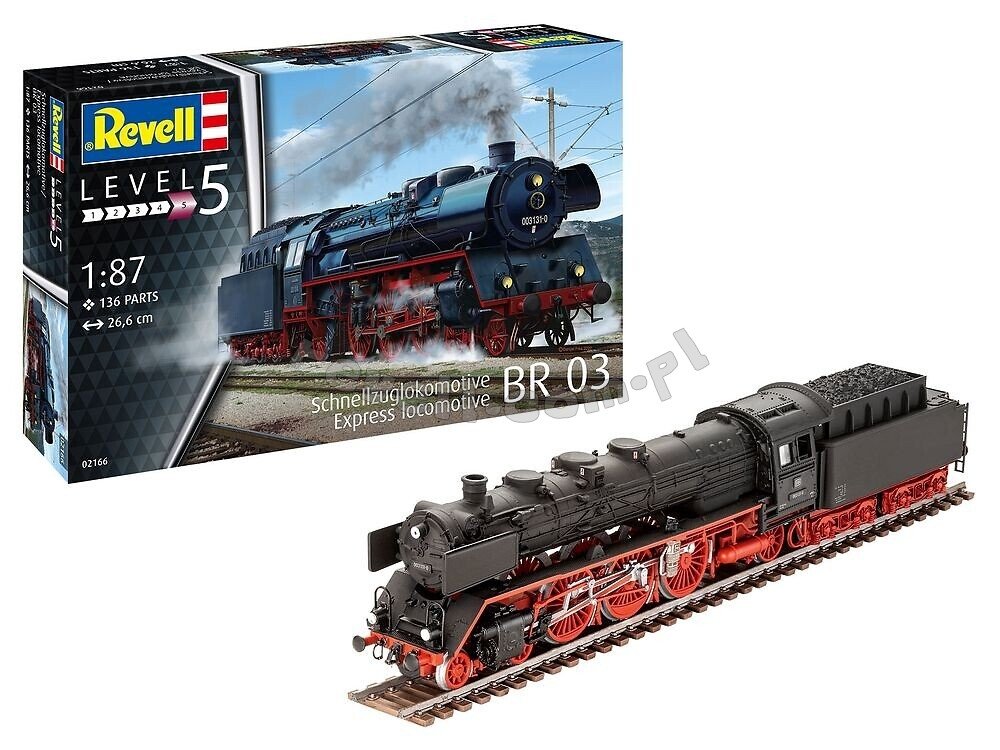 Revell 02166 Mehrzweck-Lokomotive Baureihe 03 1/87 – imagen 3