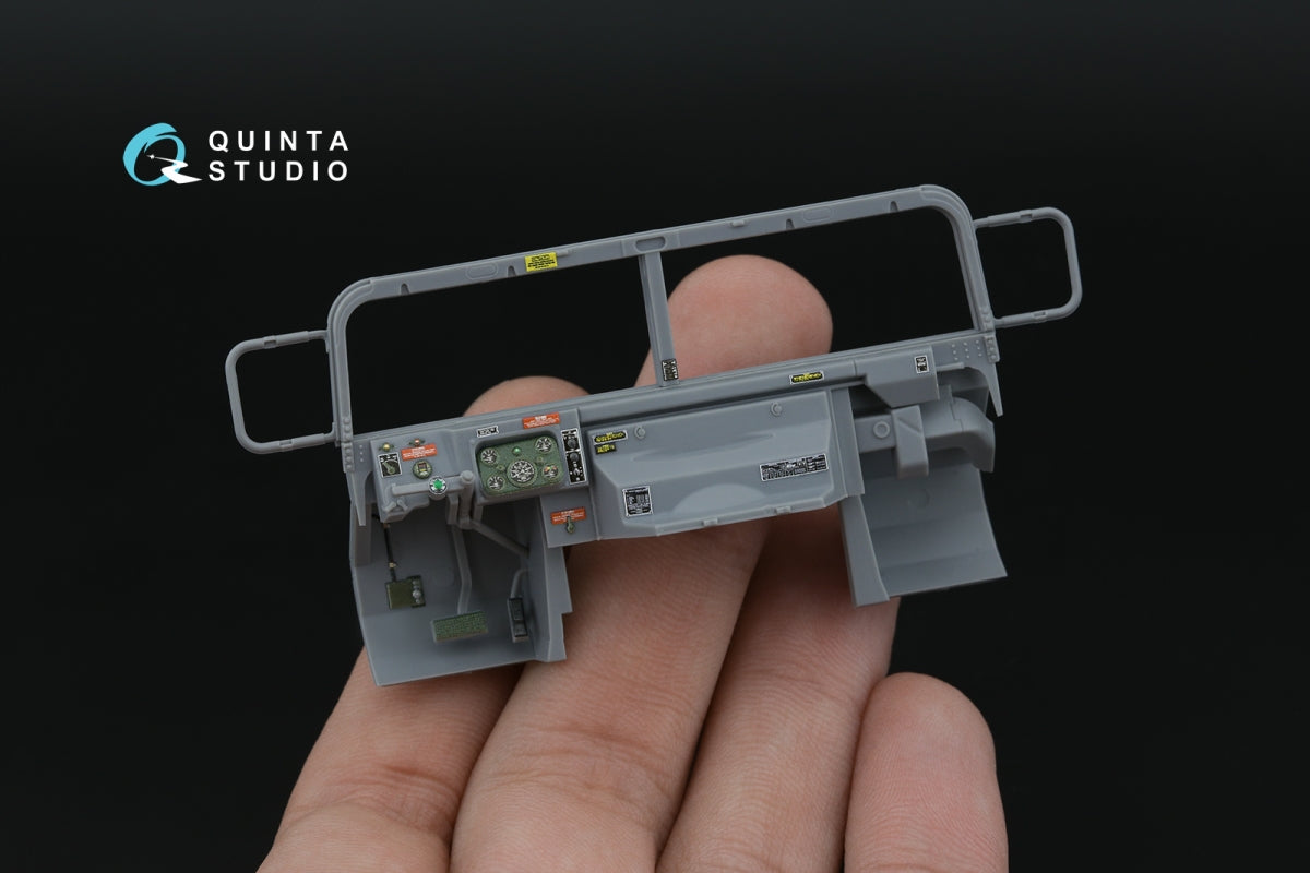 Quinta Studio QD35154 Humvee family 3D-Printed &amp;amp; coloured Interior on decal paper (ICM) 1/35 – imagen 10