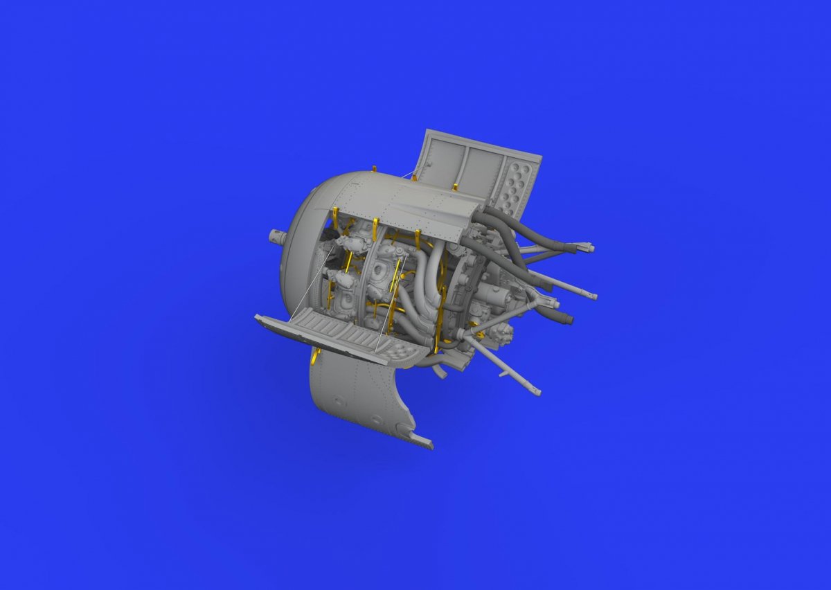 Eduard 648461 Fw 190A-8 engine 1/48 EDUARD – imagen 3