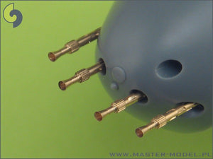 Master AM-48-026 British Mk 2 Browning .303 caliber (7,7mm) with flash hider (4pcs) 1/48 – Bild 4