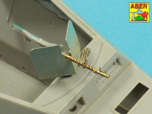 Aber 35L-169 Lufa do niemieckiego karabinu MG34 z pancerną osłoną 1/35 – zdjęcie 4