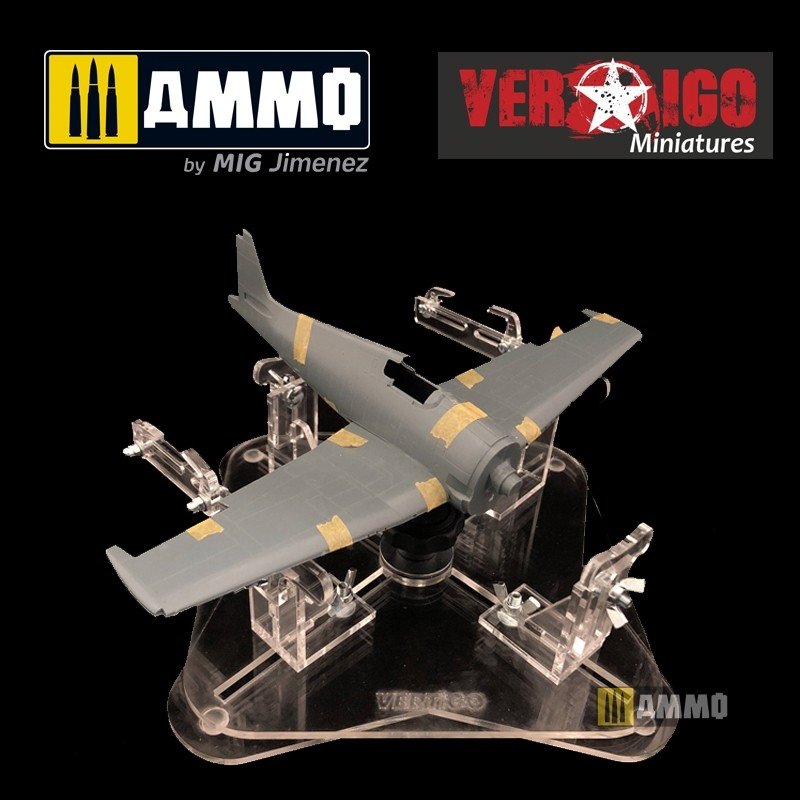 Vertigo VMP025 Airbrush II , with rotary base – imagen 6