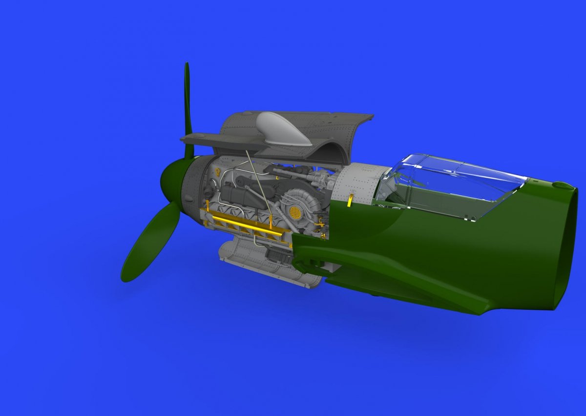 Eduard 648465 Bf 109G-10/ U4 engine 1/48 EDUARD – Bild 2