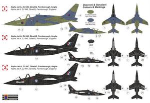 Kovozavody Prostejov KPM0267 Alpha Jet A „QinetiQ“ 1/72 – imagen 2