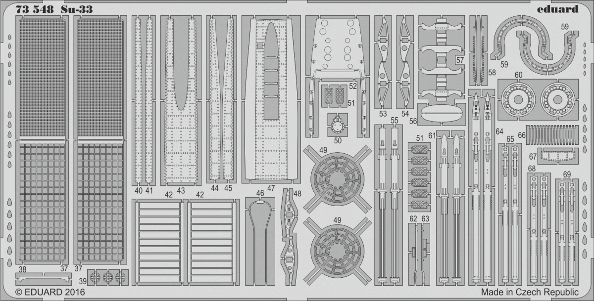 Eduard 73548 Su-33 TROMPETTE 1/72 – image 2
