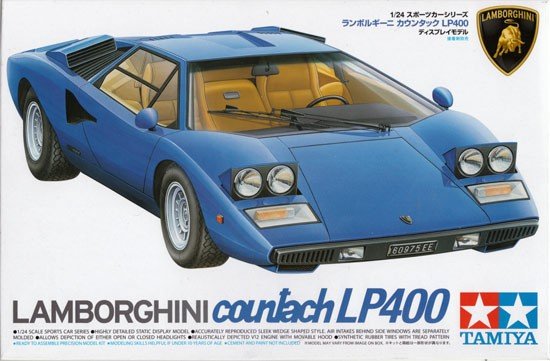 Tamiya 24305 Lamborghini Countach LP400 (1/24)