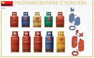 MiniArt 35619 PROPANE/BUTANE CYLINDERS 1/35 – immagine 4