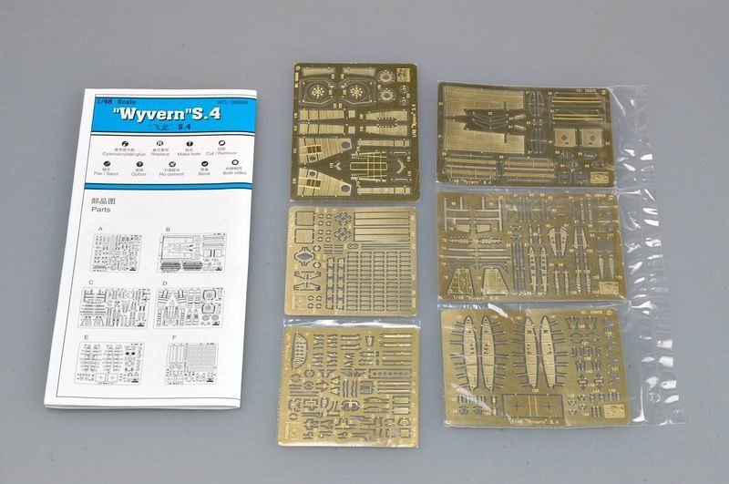 Trumpeter 06606 Westland Wyvern S.MK 4 Photo Etched Parts Set 1/48 – Bild 2