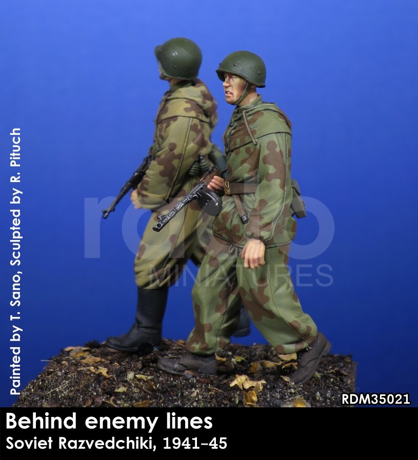 RADO Miniatures RDM35021 Soviet Razvedchiki, (1941-45) 1/35 – imagen 2