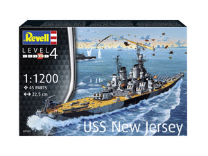 Revell 05183 USS New Jersey 1/1200 – zdjęcie 3