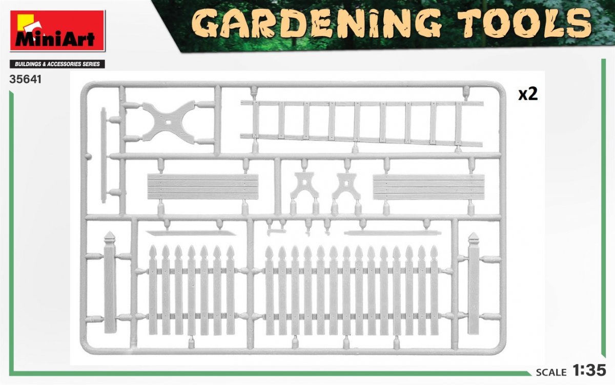 MiniArt 35641 GARDENING TOOLS 1/35 – immagine 5