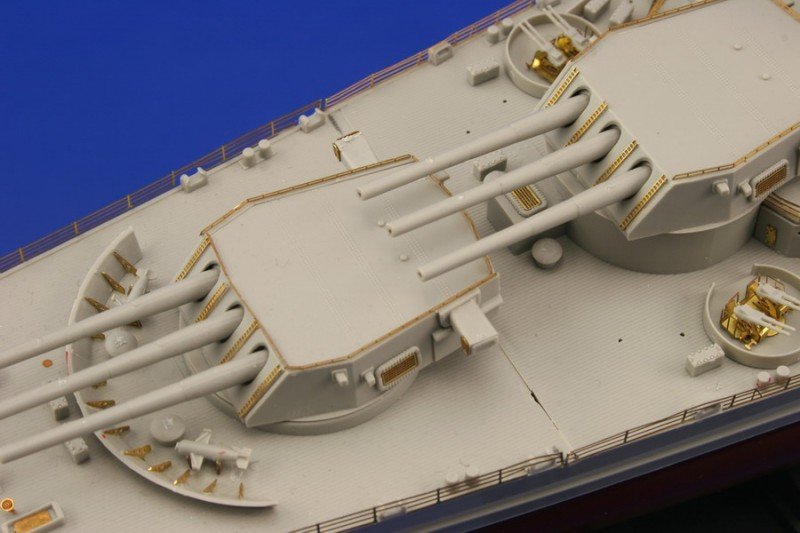 Eduard 53018 USS BB-55 North Carolina 1/350 Trumpeter – imagen 10