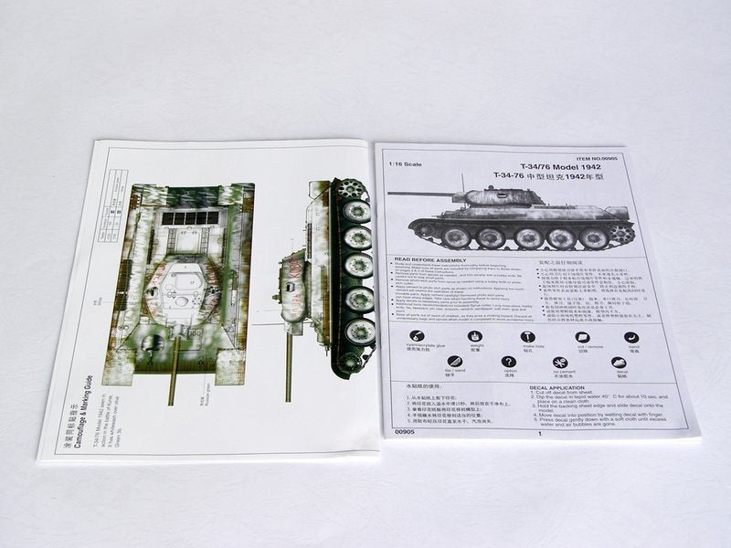 Trumpeter 00905 T-34/76 Model 1942 1/16 – imagen 28