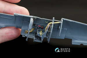 Quinta Studio QD48119 Spitfire Mk.IX 3D-Printed &amp;amp; coloured Interior on decal paper (for Eduard kit) 1/48 – zdjęcie 6