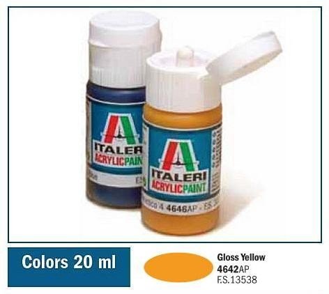 Italeri 4642AP GLOSS YELLOW 20ml