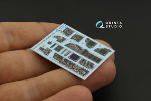 Quinta Studio QDS-32110 F/A-18A 3D-Printed &amp;amp; coloured Interior on decal paper (Academy) (Small version) 1/32 – imagen 4