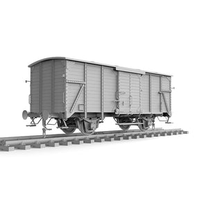 AK Interactive AK35502 GERMAN RAILWAY COVERED G10 WAGON GEDECKTER GÜTERWAGEN G10 1/35 – zdjęcie 4
