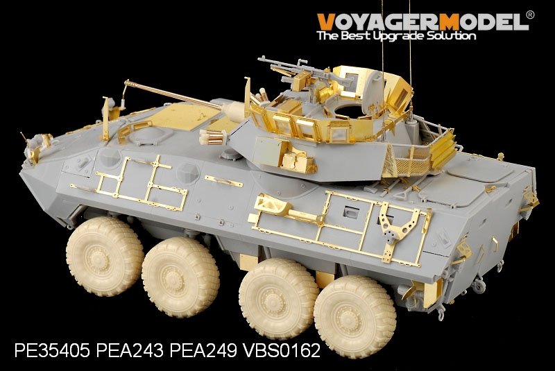 Maquette Voyager PE35405 LAV-A2 USMC moderne de base pour TRUMPETER 01521 1/35 – image 5