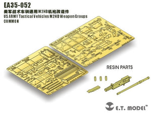 E.T. Model EA35-052 US ARMY Tactical Vehicles M2HB Weapon Groups 1/35 – zdjęcie 4