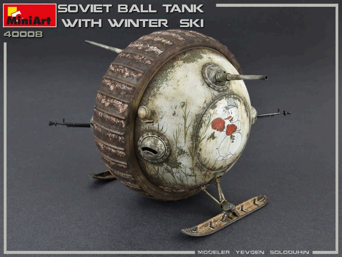 MiniArt 40008 SOVIET BALL TANK w/ WINTER SKI. INTERIOR KIT 1/35 – immagine 9