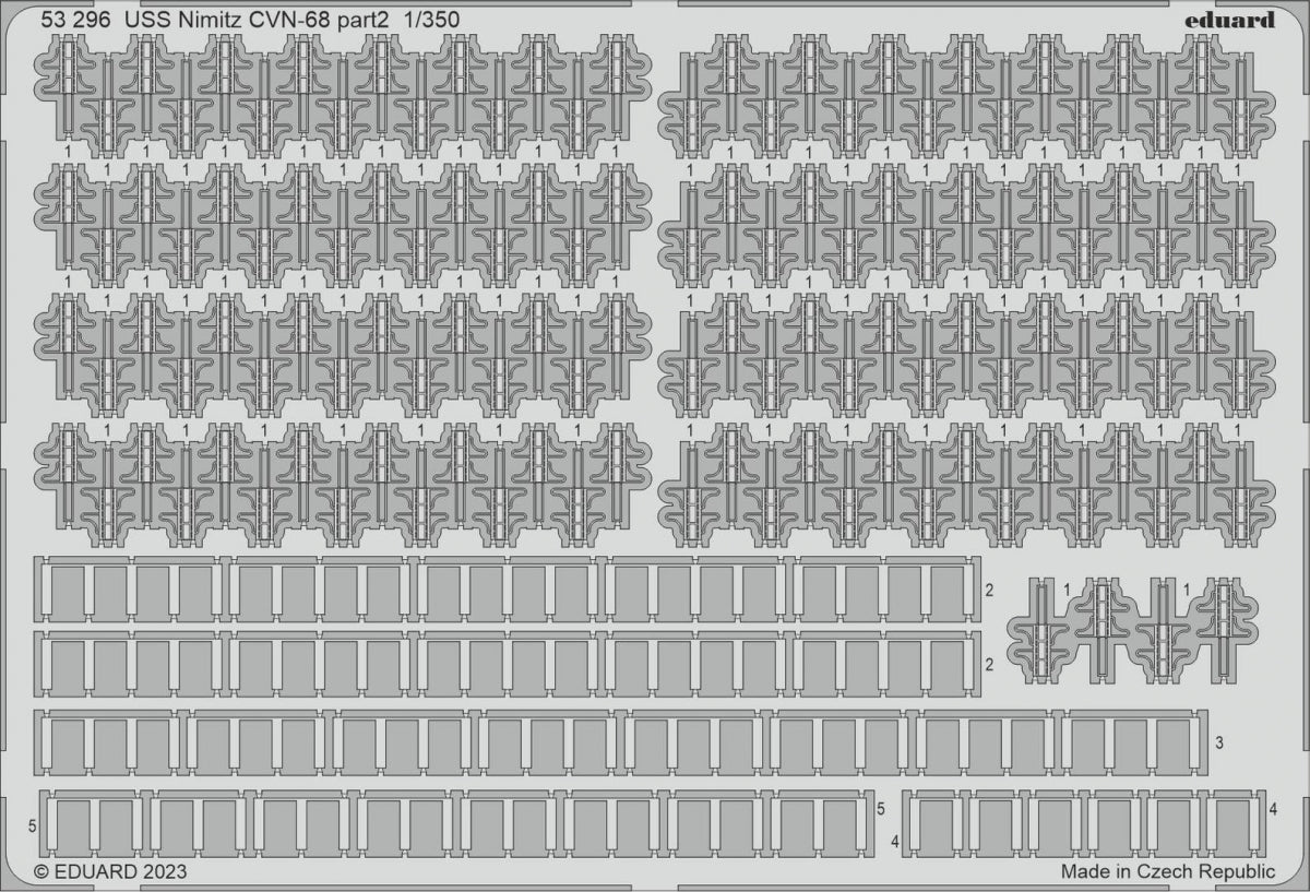 Eduard BIG5369 USS Nimitz CVN-68 PART I Trumpeter 1/350 – imagen 2