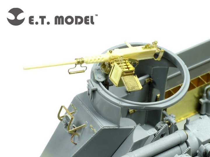 Maquette ET EA35-040 de la mitrailleuse M2HB de l&amp;#39;armée américaine de la Seconde Guerre mondiale avec boîte de munitions de 50 cartouches, échelle 1/35 – image 5