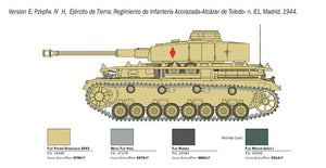 Italeri 6578 Pz. Kpfw. IV Ausf. H 1/35 – imagen 5