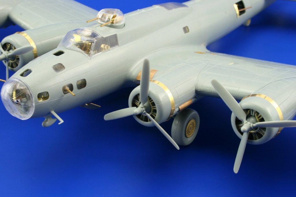 Eduard 72468 B-17E/ F exterior 1/72 ACADEMY MINICRAFT – zdjęcie 9
