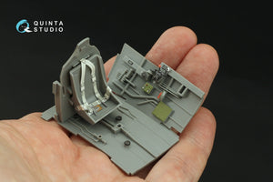 Quinta Studio QD32220 P-40N late 3D-Printed coloured Interior on decal paper (Hasegawa/Eduard) 1/32 – imagen 6