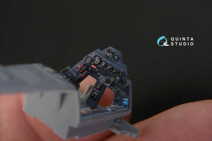 Quinta Studio QD48156 FW 190A-5 3D-Printed &amp;amp; coloured Interior on decal paper (for Hasegawa kit) 1/48 – imagen 4