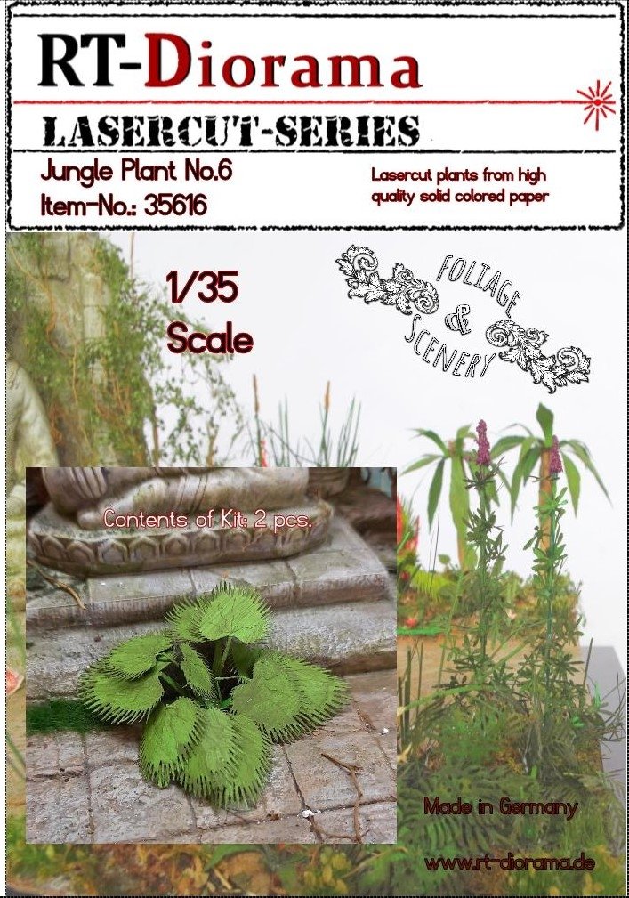 RT-Diorama 35616 Jungle Plant No.6 1/35