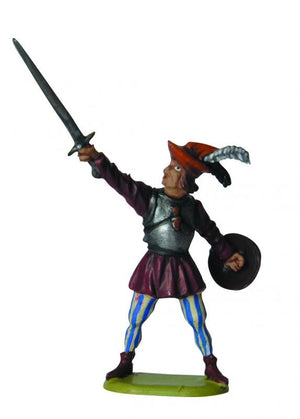 Zvezda 8059 Medieval Peasant Army 1/72 – immagine 5