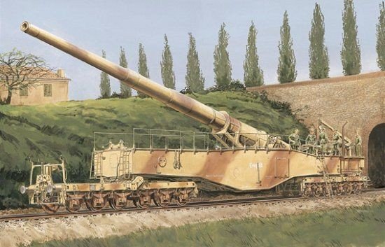 Dragon 6200 German Railway Gun 28 cm K5(E) 1/35 – Bild 2
