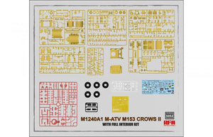 Rye Field Model 5052 M1240A1 M-ATV M153 CROWS II with full interior 1/35 – imagen 5