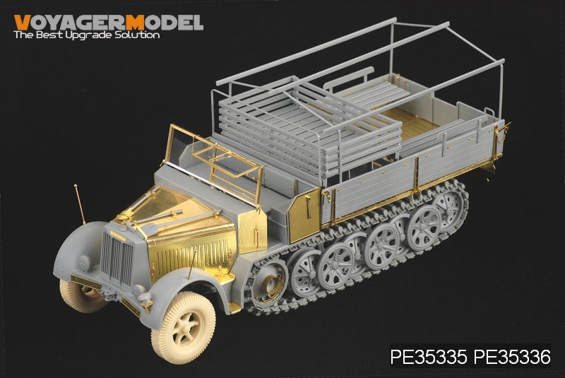 Voyager Model PE35335 WWII German Sd.Kfz.7 8t Late Production For DRAGON 6562 1/35 – imagen 2