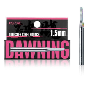 DSPIAE XPB-15 Dawning Tungsten Steel Push Broach 1.5mm / Rysik ze stali wolframowej