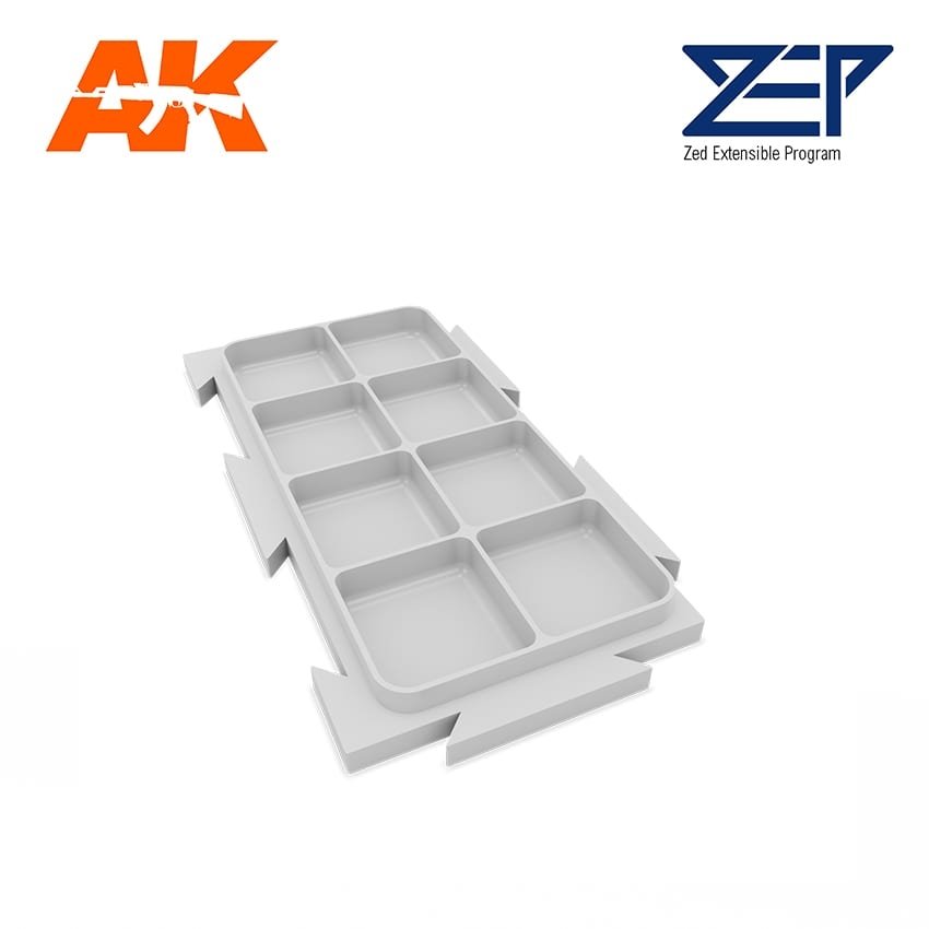 ZEP MS202 BASE WITH COMPARTMENTS
