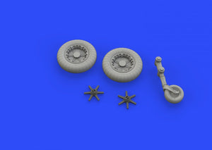 Eduard 648295 Bf 109G-2 wheels EDUARD 1/48 – imagen 6