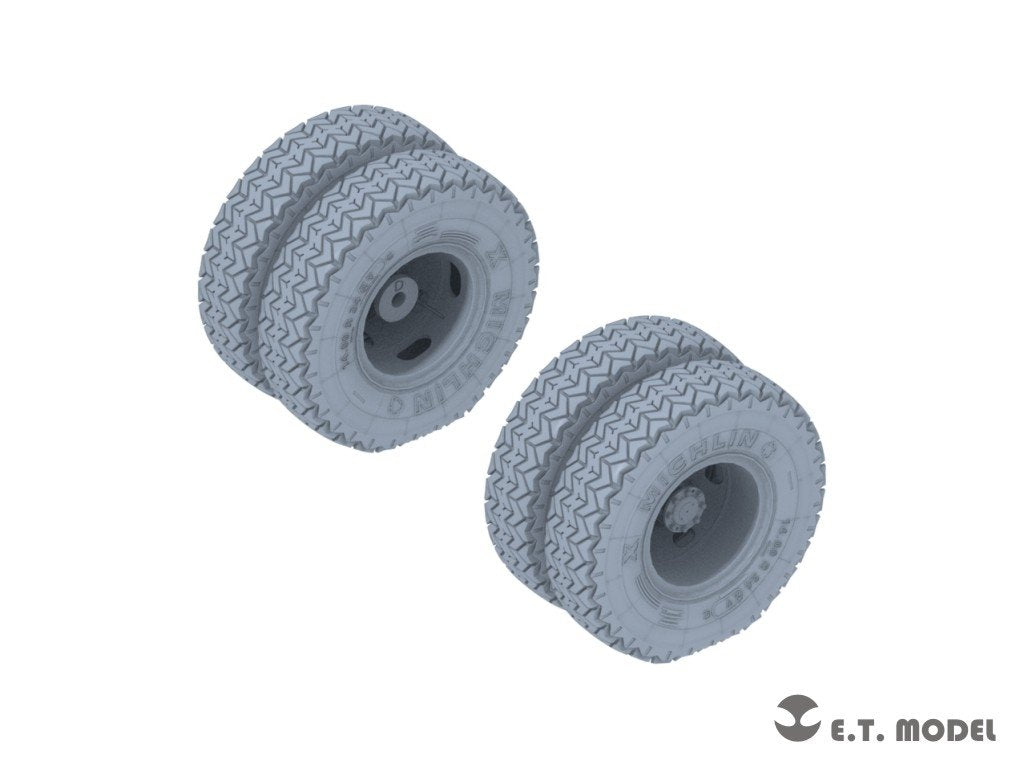 E.T. Model P35-118 US M911 C-HET(8x6) Sagged wheels For Meng Kit 1/35 – imagen 4