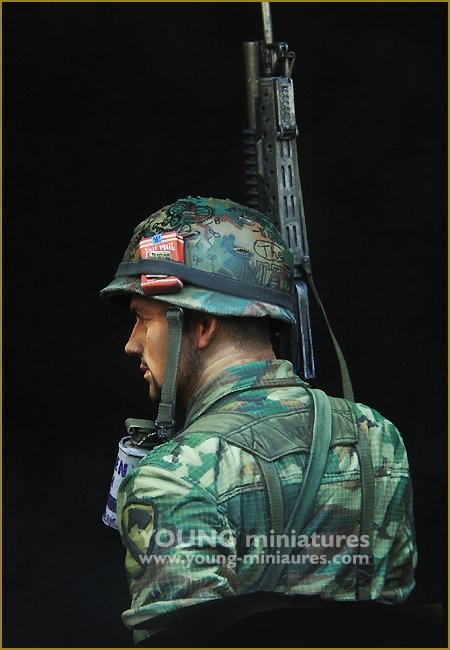 Young Miniatures YM1866 US 1st Cavalry Div Vietnam 1970 1/10 – imagen 2