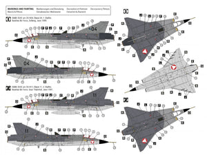 Hobby 2000 72056 Saab 35ÖE/35FS Draken (HASEGAWA + CARTOGRAF + MASQUES) 1/72 – image 2