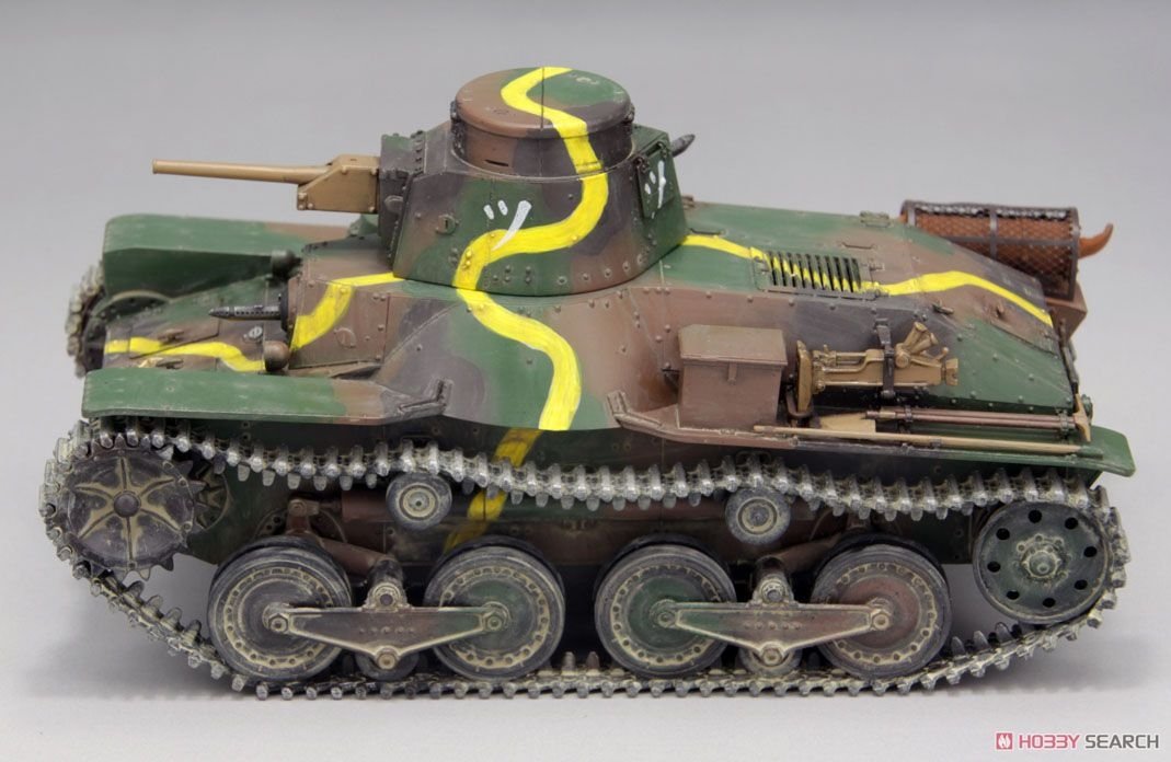 Fine Molds FM48 Japanese IJA Type 95 Light Tank Ha-Go Nomonhan 1/35 – image 4