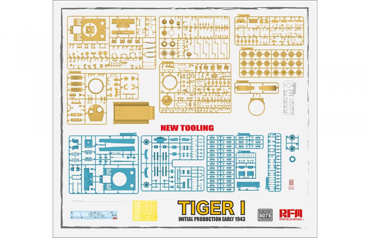 Rye Field Model 5075 Tiger I Initial Production Early 1943 1/35 – image 4