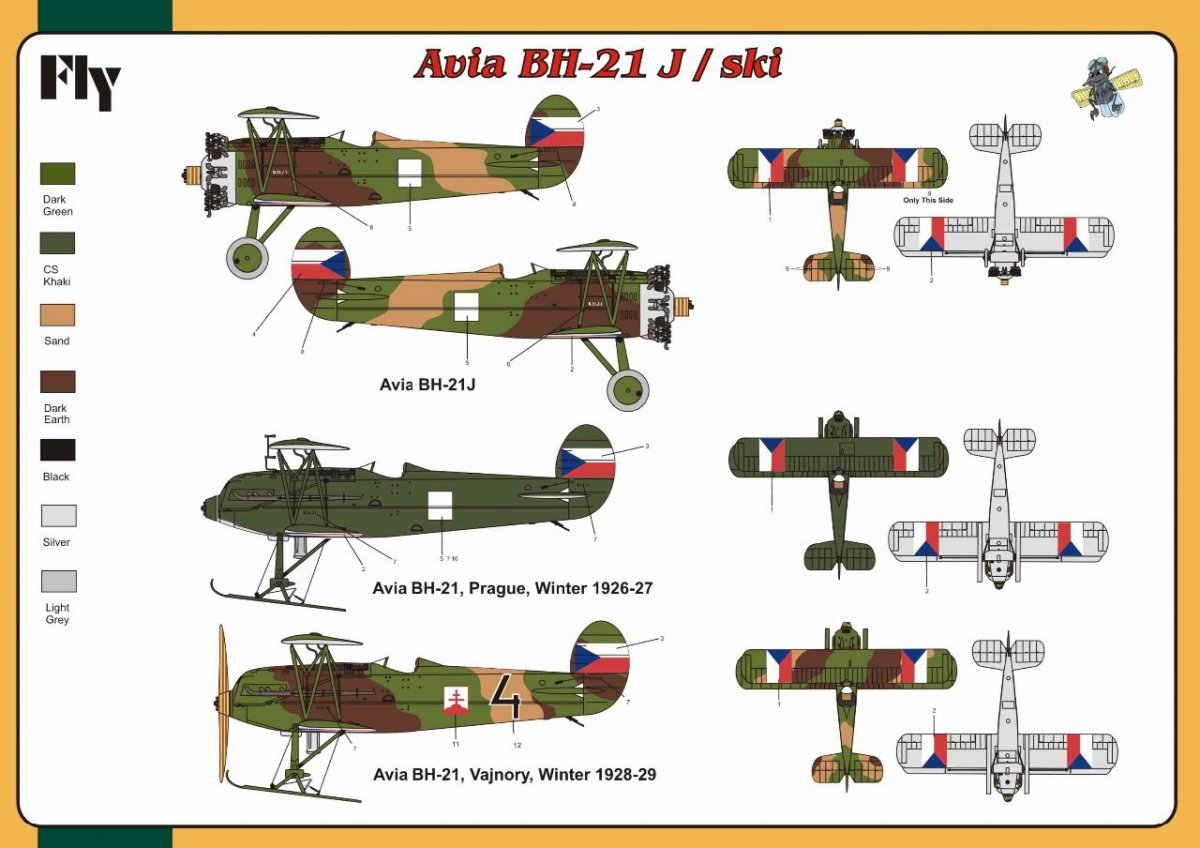 Fly 72020 Avia BH-21 J/sk 1/72 – image 5