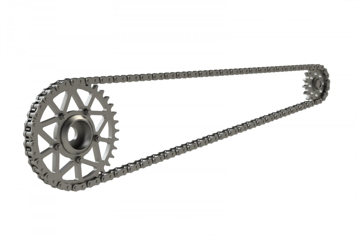 Falcon Scale Models FSM015 Yamaha YZR M1 2004 - chain for Tamiya 14098, 14100 1/12 – imagen 2