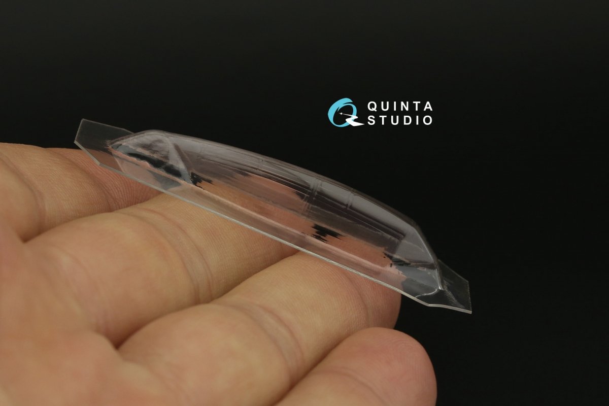 Quinta Studio QC72050 Me-262B-1a vacuumed clear canopy (Revell) 1/72 – imagen 3