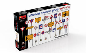 MiniArt 35633 GERMAN TRAFFIC SIGNS 1930-40s 1/35 – zdjęcie 2