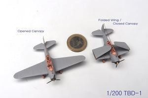 MK1 Design MS-20018 WW II USS DECK PLANE SET for CV-6 Enterprise 1/200 – Bild 12