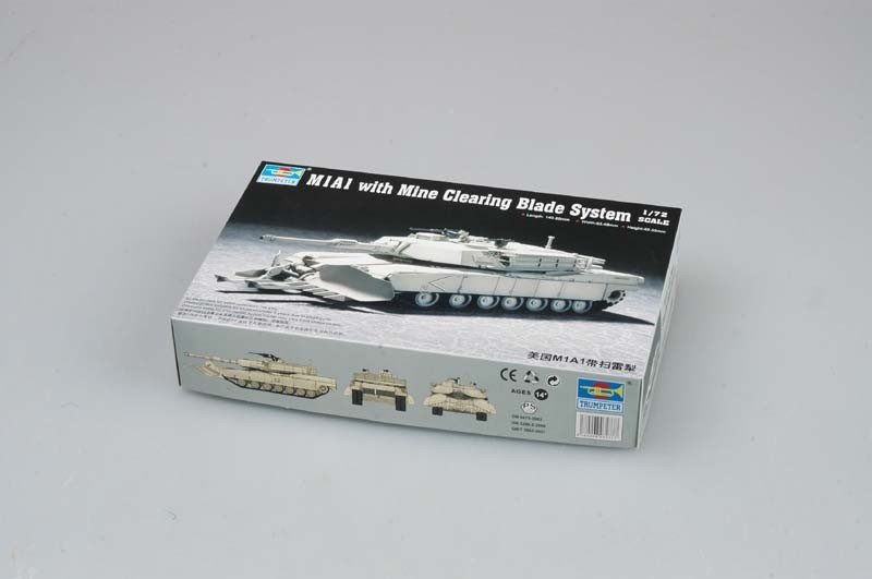 Trumpeter 07277 M1A1 with Mine Clearing Blade System 1/72 – image 2