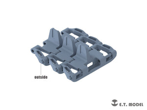 E.T. Model P35-049 WWII German Pz.Kpfw.IV Late Version（Type 7）Workable Track ( 3D Printed ) 1/35 – imagen 3